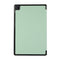 3-folding Skin Texture Horizontal Flip TPU + PU Leather Case with Holder For Samsung Galaxy Tab A7 10.4(2020) T500 / T505(Mint Green)