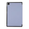 3-folding Skin Texture Horizontal Flip TPU + PU Leather Case with Holder For Samsung Galaxy Tab A7 10.4(2020) T500 / T505(Lavender Grey)