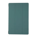 3-folding Skin Texture Horizontal Flip TPU + PU Leather Case with Holder For Samsung Galaxy Tab A7 10.4(2020) T500 / T505(Green)