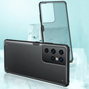 For Samsung Galaxy S21 Ultra 5G Four-corner Shockproof TPU + PC Protective Case(Red)