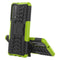 For Huawei P Smart(2021)/Y7a Tire Texture Shockproof TPU+PC Protective Case with Holder(Green)