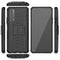 For Huawei P Smart(2021)/Y7a Tire Texture Shockproof TPU+PC Protective Case with Holder(Black)