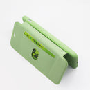 Imitate Liquid Silicone Horizontal Flip Leather Case with Card Slots For iPhone 11(Black)