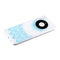 For Huawei Mate 40 Pro Coloured Drawing Pattern Transparent TPU Protective Case(Blue Flower)