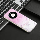 For Huawei Mate 40 Pro Coloured Drawing Pattern Transparent TPU Protective Case(Marble)