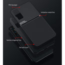 For Huawei P40 Pro Classic Tilt Strip Grain Magnetic Shockproof PC + TPU Case(Black)