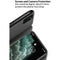 For Huawei P40 Pro Classic Tilt Strip Grain Magnetic Shockproof PC + TPU Case(Black)