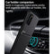 For Huawei P40 Pro Classic Tilt Strip Grain Magnetic Shockproof PC + TPU Case(Black)