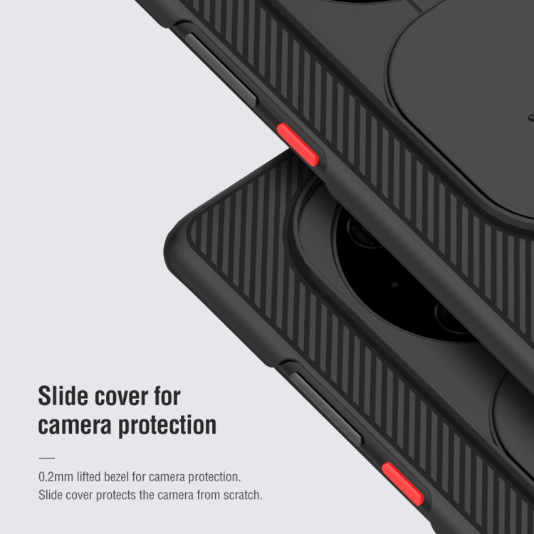 For Huawei Mate 40 Pro NILLKIN Black Mirror Series Camshield Full Coverage Dust-proof Scratch Resistant Mobile Phone Case(Black)
