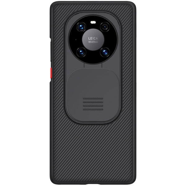 For Huawei Mate 40 Pro NILLKIN Black Mirror Series Camshield Full Coverage Dust-proof Scratch Resistant Mobile Phone Case(Black)
