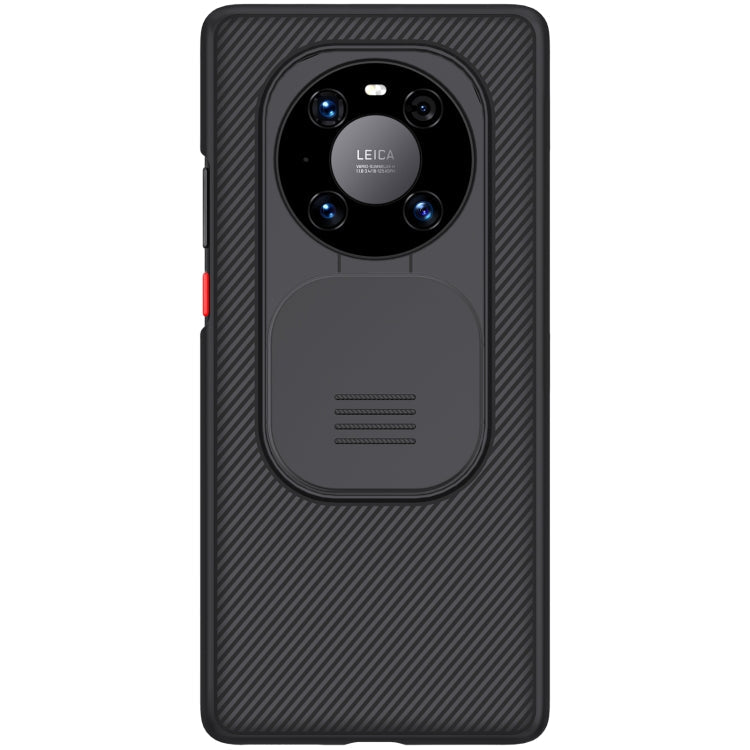 For Huawei Mate 40 Pro NILLKIN Black Mirror Series Camshield Full Coverage Dust-proof Scratch Resistant Mobile Phone Case(Black)