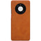 For Huawei Mate 40 Pro NILLKIN QIN Series Crazy Horse Texture Horizontal Flip Leather Case with Card Slot(Brown)