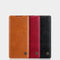 For Huawei Mate 40 Pro NILLKIN QIN Series Crazy Horse Texture Horizontal Flip Leather Case with Card Slot(Brown)