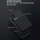 For OnePlus Nord Classic Tilt Strip Grain Magnetic Shockproof PC + TPU Case(Red)