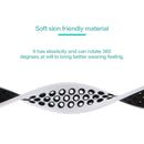 Elastic Silicone Watch Band For Apple Watch Series 7 41mm / 6 & SE & 5 & 4 40mm / 3 & 2 & 1 38mm, Length: 160mm(Grey Black)