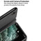 For Samsung Galaxy A01 Core Classic Tilt Strip Grain Magnetic Shockproof PC + TPU Case(Blue)