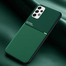 For Samsung Galaxy A53 5G Classic Tilt Magnetic PC + TPU Phone Case (Dark Green)