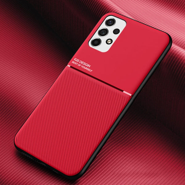 For Samsung Galaxy A53 5G Classic Tilt Magnetic PC + TPU Phone Case (Red)