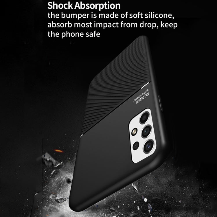 For Samsung Galaxy A53 5G Classic Tilt Magnetic PC + TPU Phone Case (Black)