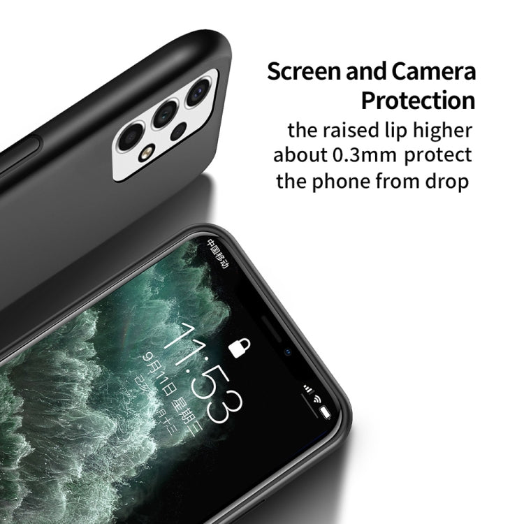 For Samsung Galaxy A53 5G Classic Tilt Magnetic PC + TPU Phone Case (Black)