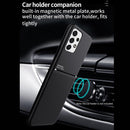 For Samsung Galaxy A53 5G Classic Tilt Magnetic PC + TPU Phone Case (Black)