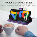 For Google Pixel 4a 4G Multifunctional Magnetic Copper Buckle Horizontal Flip Leather Case with Bracket & 10 Card Slots & Wallet & Photo Frame(Dark Green)