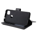 For Google Pixel 4a 4G Multifunctional Magnetic Copper Buckle Horizontal Flip Leather Case with Bracket & 10 Card Slots & Wallet & Photo Frame(Black)