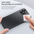 Frosted Magnetic Glass Magsafe Case For iPhone 12 Pro(Black)