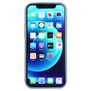 Frosted Magnetic Glass Magsafe Case For iPhone 12 Pro Max(Blue)