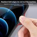 Frosted Magnetic Glass Magsafe Case For iPhone 12 Pro Max(Blue)