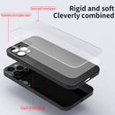 Frosted Magnetic Glass Magsafe Case For iPhone 12 Pro Max(Blue)