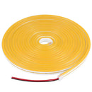 CJ-1206 12V 6A 5m IP65 Waterproof Silicone Neon LED Strip Light(Yellow)