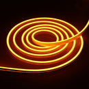 CJ-1206 12V 6A 5m IP65 Waterproof Silicone Neon LED Strip Light(Yellow)