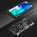 For Motorola One Fusion Armor Warrior Shockproof PC + TPU Protective Case(Black)