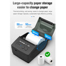 5811DD 58mm Bluetooth 4.0 Portable Thermal Bluetooth Receipt Printer, EU Plug