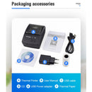5811DD 58mm Bluetooth 4.0 Portable Thermal Bluetooth Receipt Printer, EU Plug