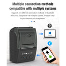 5811DD 58mm Bluetooth 4.0 Portable Thermal Bluetooth Receipt Printer, EU Plug