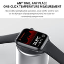 DW35 1.75 inch Full Screen IP67 Waterproof Smart Watch, Support Sleep Monitor / Heart Rate Monitor / Bluetooth Call(Black)