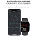 DW35 1.75 inch Full Screen IP67 Waterproof Smart Watch, Support Sleep Monitor / Heart Rate Monitor / Bluetooth Call(Blue)