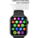 DW35 1.75 inch Full Screen IP67 Waterproof Smart Watch, Support Sleep Monitor / Heart Rate Monitor / Bluetooth Call(Blue)