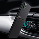 Classic Tilt Strip Grain Magnetic Shockproof PC + TPU Case For iPhone 11 Pro Max(Blue)