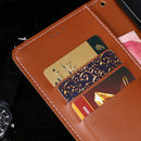For OPPO Reno5 5G idewei Crocodile Texture Horizontal Flip Leather Case with Holder & Card Slots & Wallet(Ebony Gold)