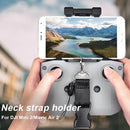 STARTRC 1108664 Remote Control Anti-lost Neck Strap Holder Lanyard with Buckle Set for DJI Mavic Air 2 / Air 2S / Mini 2(Black)