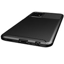 For Samsung Galaxy A72 5G / 4G Carbon Fiber Texture Shockproof TPU Case(Black)