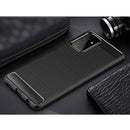 For Samsung Galaxy A72 5G / 4G Brushed Texture Carbon Fiber TPU Case(Black)
