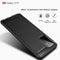 For Samsung Galaxy A72 5G / 4G Brushed Texture Carbon Fiber TPU Case(Black)