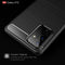 For Samsung Galaxy A72 5G / 4G Brushed Texture Carbon Fiber TPU Case(Black)