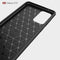 For Samsung Galaxy A72 5G / 4G Brushed Texture Carbon Fiber TPU Case(Black)