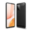 For Samsung Galaxy A72 5G / 4G Brushed Texture Carbon Fiber TPU Case(Black)