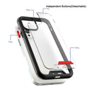 Bright Shield PC + TPU Protective Case For iPhone 11(Black + Red)